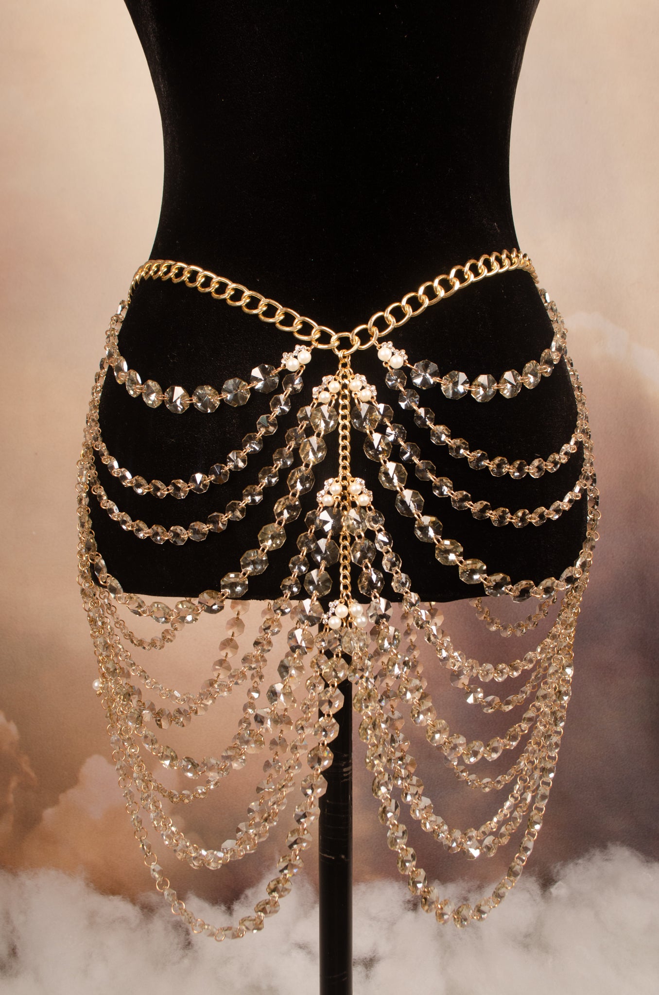 The Antoinette Crystal Skirt