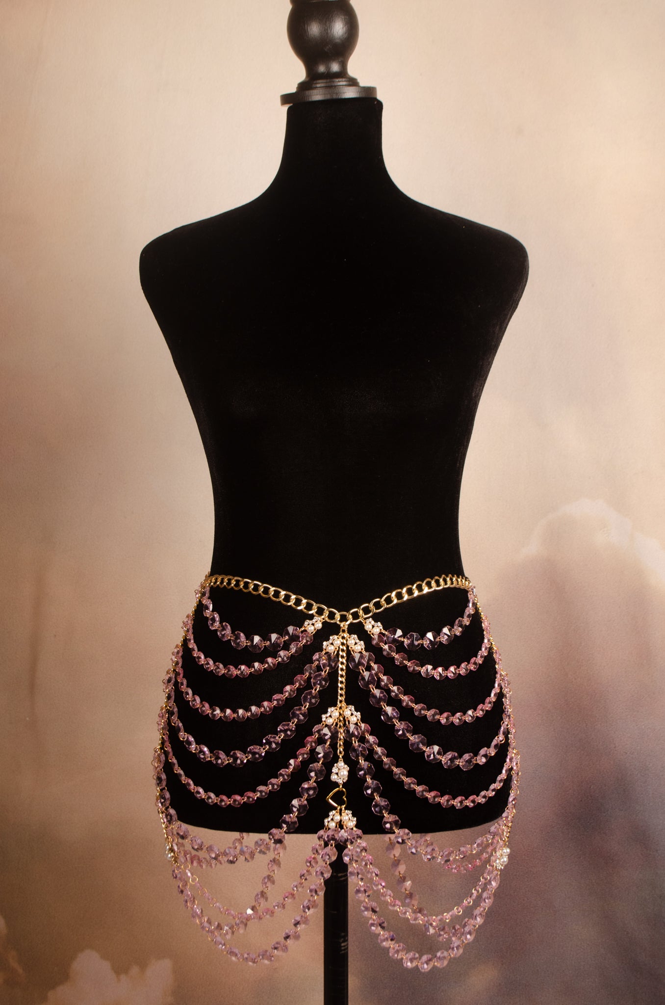 The Antoinette Crystal Skirt