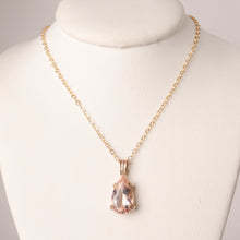 Morganite Dreams Necklace or Ring- 1 available