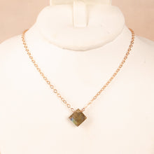 Floating Labradorite Choker