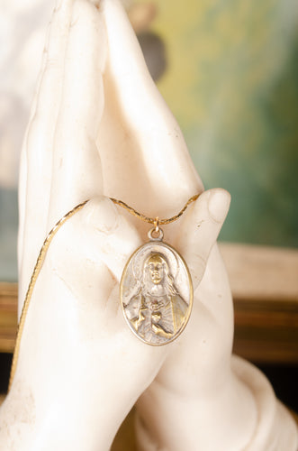 Vintage Sacred Heart Pendant