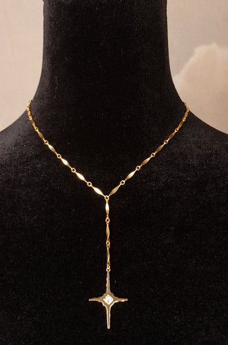 Brass North Star Lariat