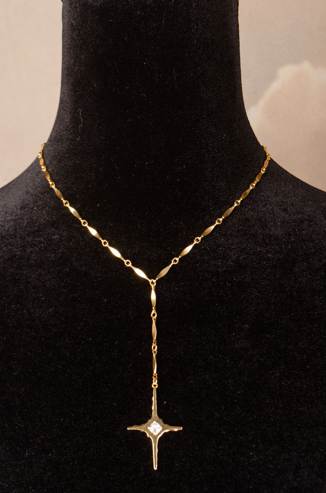 Brass North Star Lariat