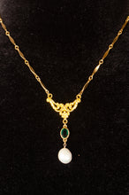 Upcycled Baroque Pearl Lariat