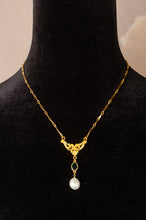 Upcycled Baroque Pearl Lariat