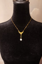 Upcycled Baroque Pearl Lariat