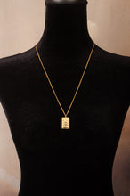 The Lovers Tarot Card Necklace