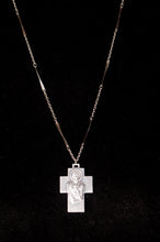 Vintage Italian St.Christopher/Lady Fatima Pendant Necklace