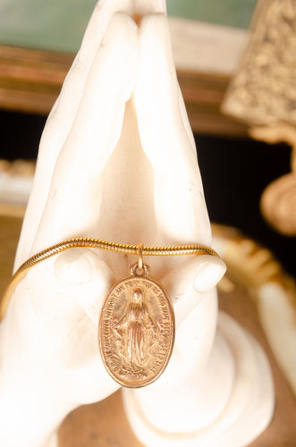 Vintage Italian Miraculous Medal