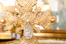 Vintage Italian St. Anthony/St. Francis Pray For Us Pendant