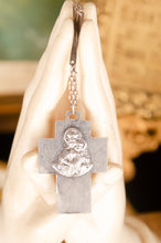 Vintage Italian St.Christopher/Lady Fatima Pendant Necklace