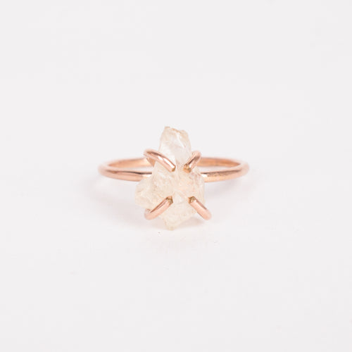 Raw Sunstone Ring