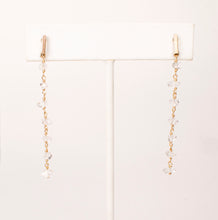 Glittering Herkimer Diamond Earrings