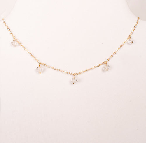 Radiant Herkimer Diamond Choker