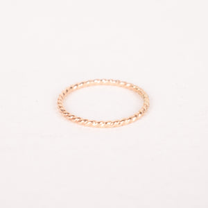 14k Rose Gold-filled Stacker Ring