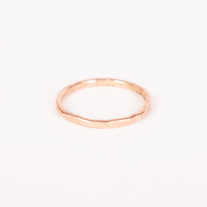 14k Rose Gold-filled Stacker Ring