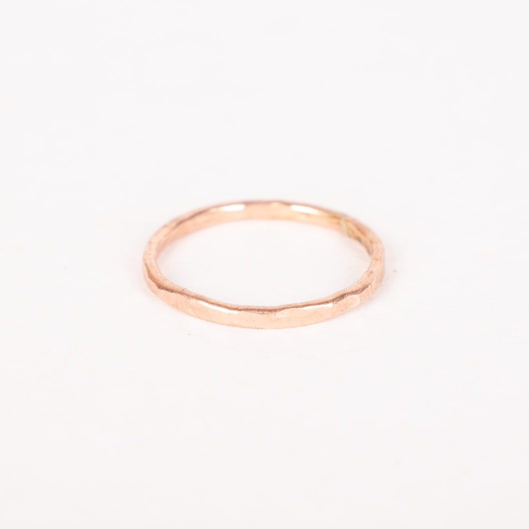 14k Rose Gold-filled Stacker Ring