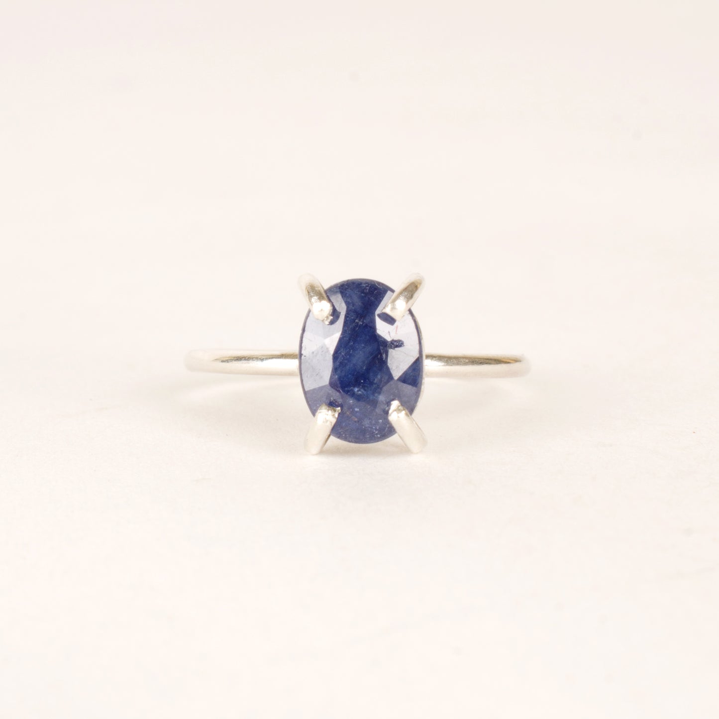 Savoring Calm Sapphire Ring