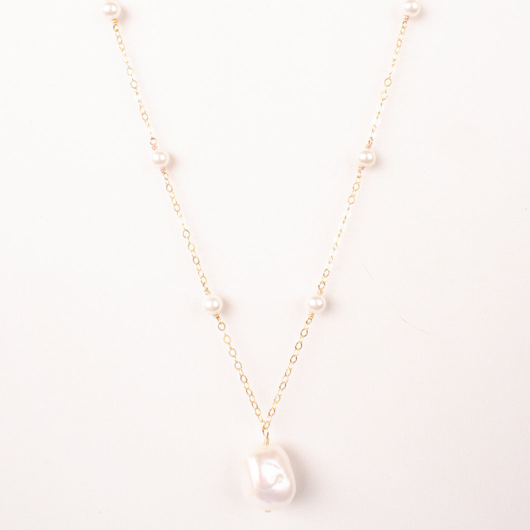 Calliope Pearl Necklace