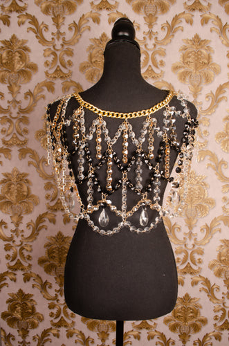 The Art Deco Crystal Capelet